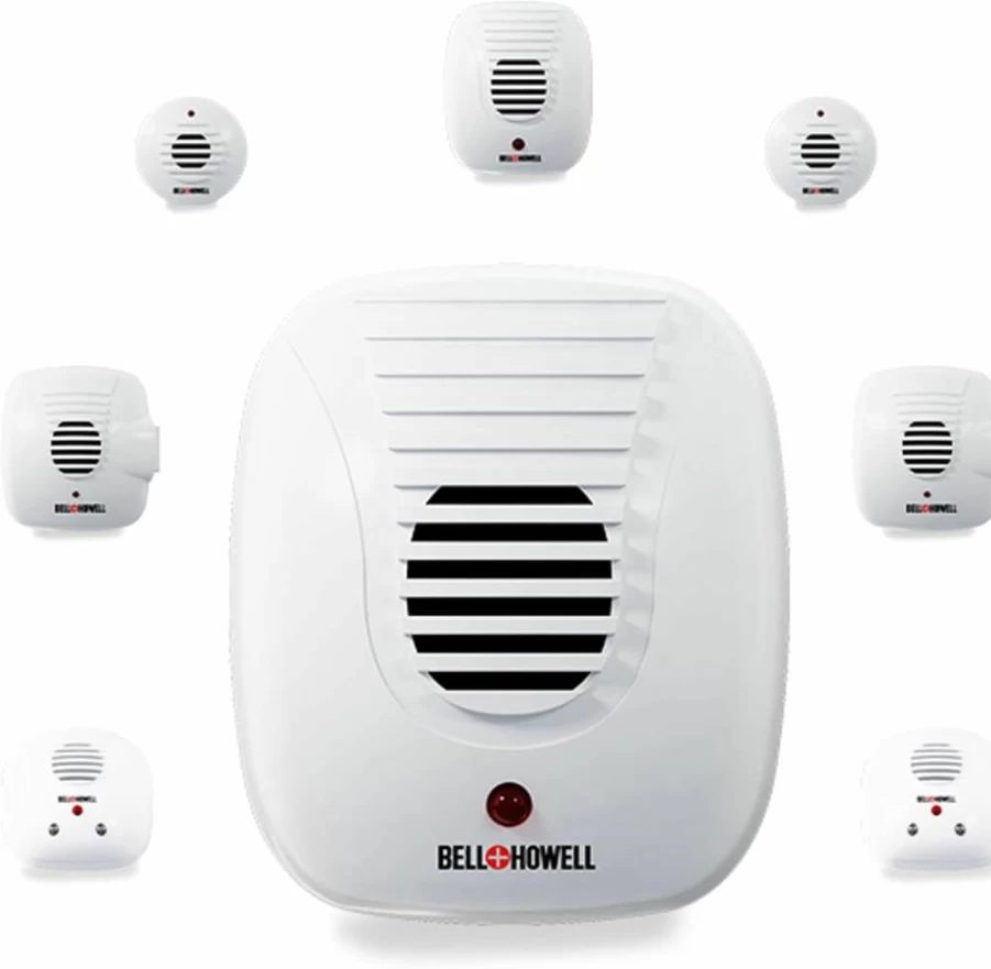 Bell+Howell Ultrasonic Pest Repeller 8 Pack - Chemical-Free Plug In Device for Mice, Rats, Roaches, Spiders, Mosquitoes & Insects - Odorless, Silent Rodent & Bug Repellent