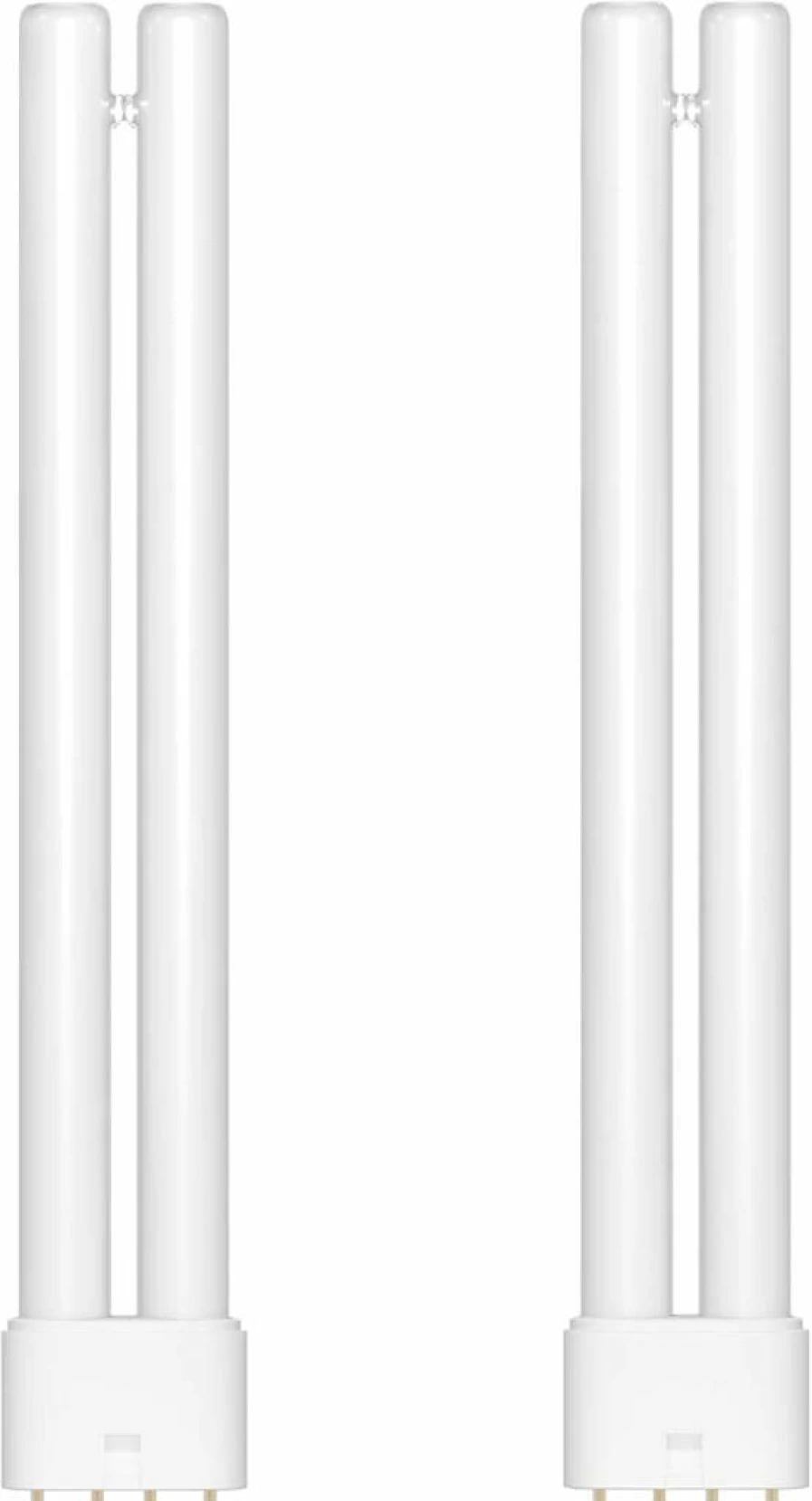 Dichroma 18W H-Shaped Bug Zapper Bulbs - 4 Pin Base Replacement for Indoor/Outdoor Mosquito Lamps - Compatible with 18W Home Insect Traps