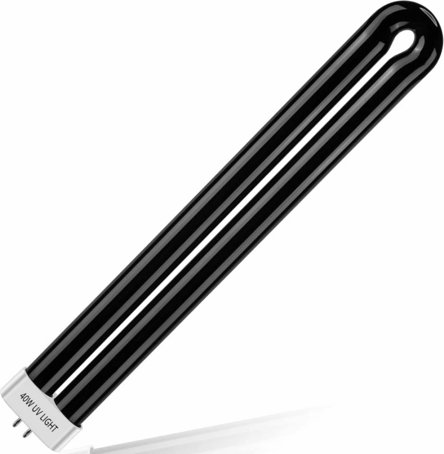 Kittmip 40W UV Black Light Bulb for Bug Zapper - Compatible with Black Flag BZ-40DX, BZ-40MAX, BZ-40BLK - Replacement Bulbs for Insect Zappers (1-Pack)