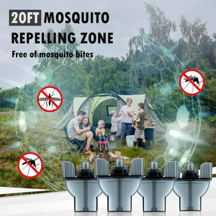 Mostherm Mosquito Repellent for E55 E90 EX90 EL55 - 160 Hours Protection, Indoor & Outdoor Use in Bedroom Kitchen Garden