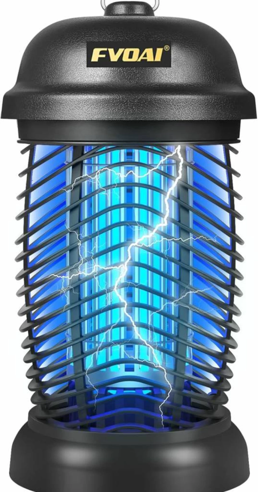 FVOAI Outdoor Bug Zapper - Electric Mosquito & Fly Trap with 3-Prong Plug, Durable ABS Plastic for Patio, Garden, and Backyard Insect Control
