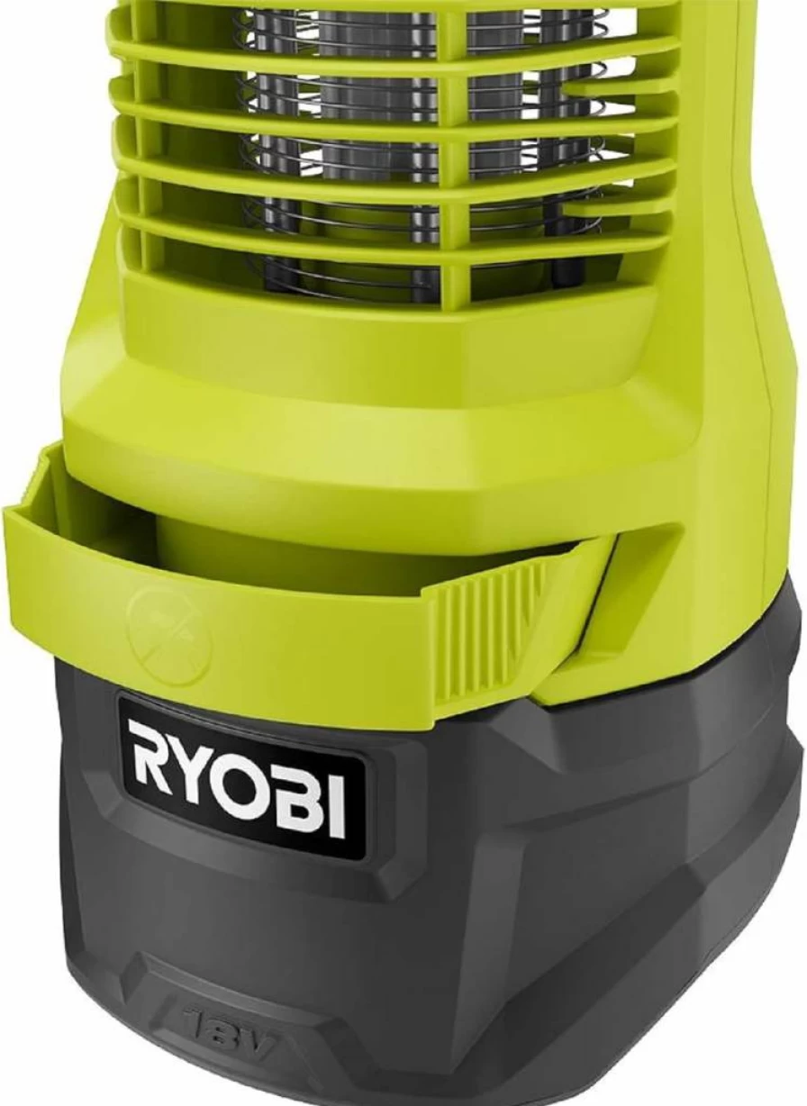 RYOBI 18V ONE+ Cordless Bug Zapper with LED Light - Rechargeable Outdoor Insect Killer for Patio, Garden, Camping