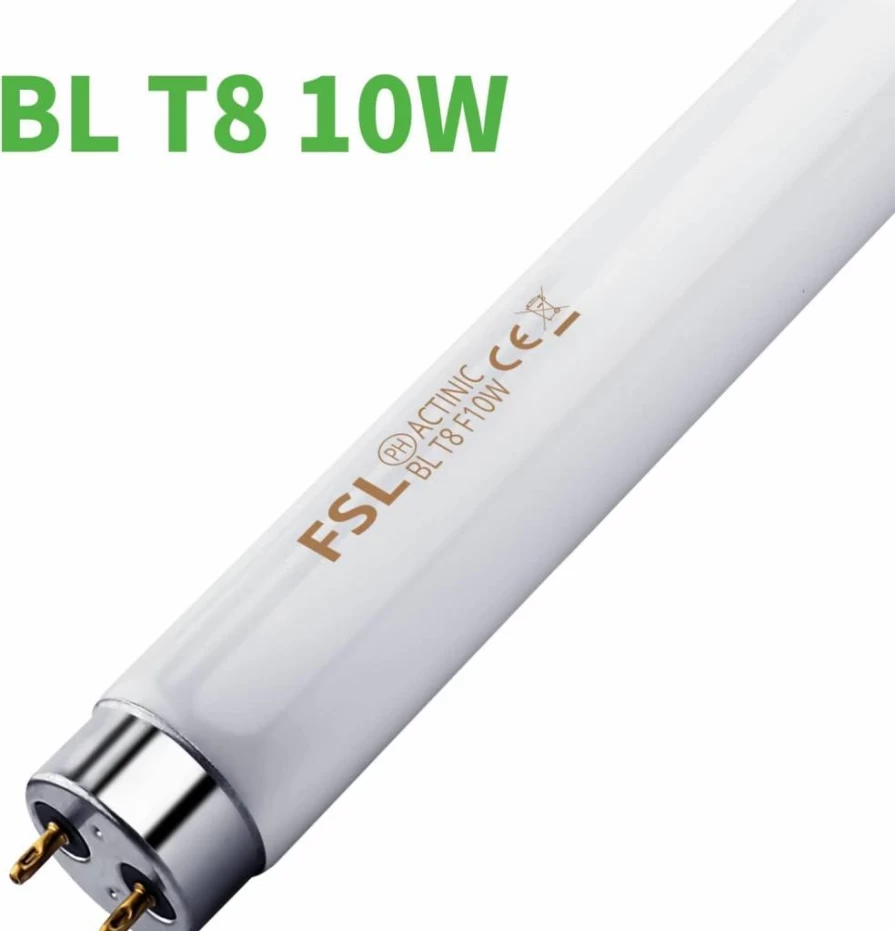 Kensizer 2-Pack 10W T8 Bug Zapper Replacement Bulbs - 13" Light Tubes for Indoor/Outdoor Electronic Insect Zappers - Compatible with 20W Devices