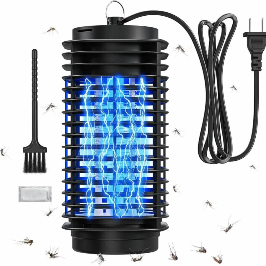 Shaawen UV LED Bug Zapper Indoor - Powerful Mosquito Killer, Fly Trap for Home, Backyard, Patio - Plug-In Electric Insect Zapper
