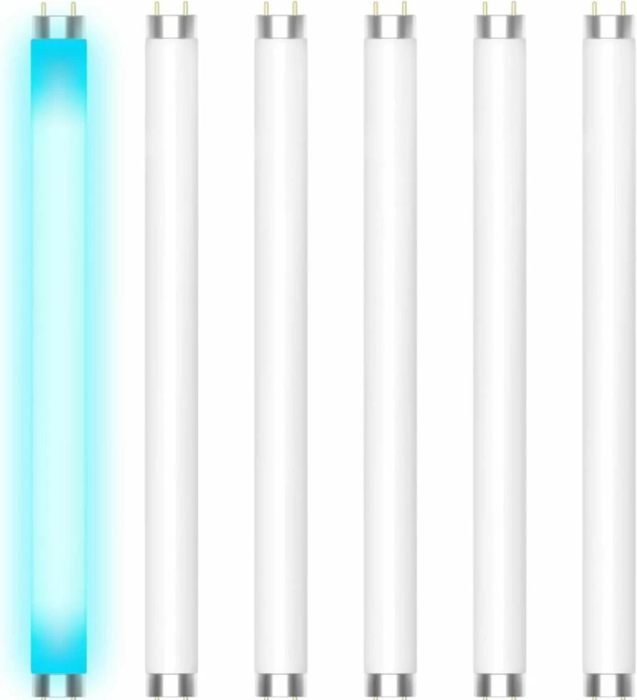 Shootingstar 10W FSL BL T8 F10W Bug Zapper Replacement Bulbs - 6 Pack, 13 Inch, Compatible with Aspectek, Liba 20W Mosquito Zapper Lamps