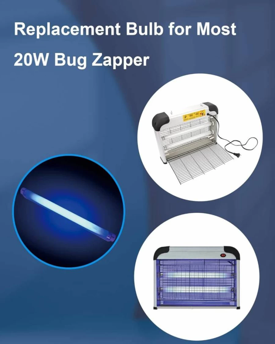 Shootingstar 10W FSL BL T8 F10W Bug Zapper Replacement Bulbs - 6 Pack, 13 Inch, Compatible with Aspectek, Liba 20W Mosquito Zapper Lamps