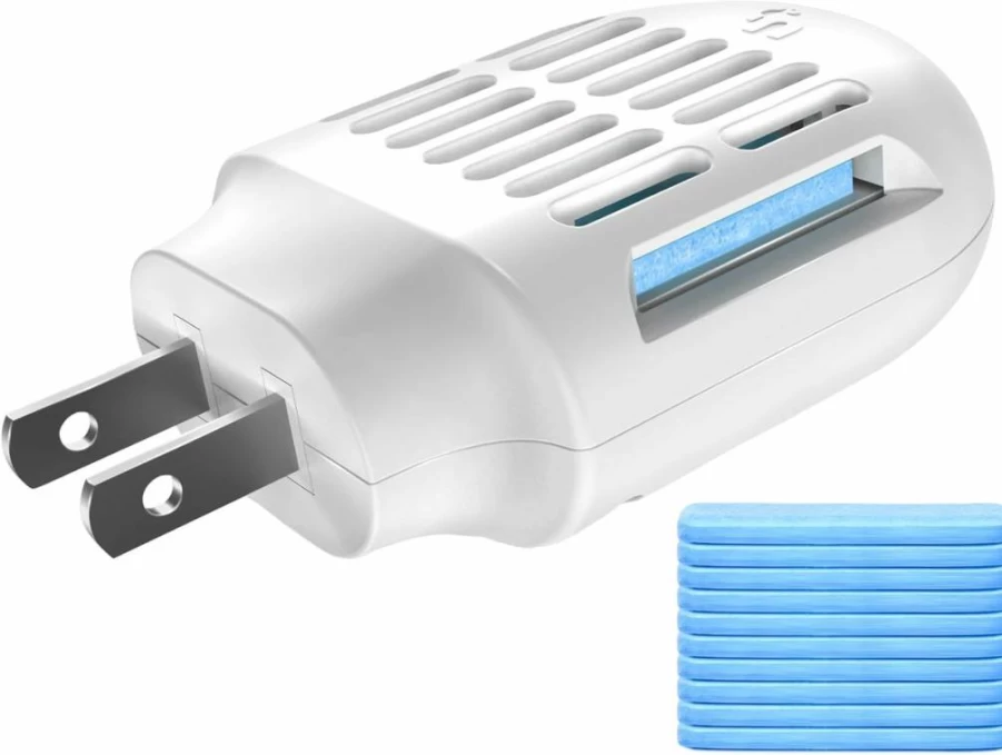 Simashts Plug-In Electronic Mosquito Repellent for Indoor Use | DEET-Free, 20-Foot Protection Zone | Home & Office Mosquito Repeller