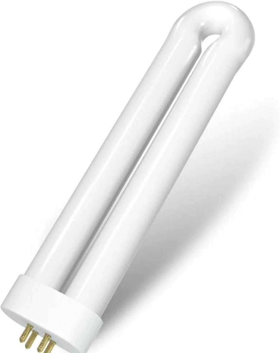 Dichroma 15W U-Shaped Bug Zapper Bulb - 4-Pin Base Replacement for Outdoor Mosquito Zapper - UV Light Twin Tube (1 Pack)