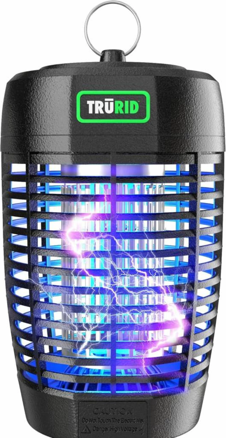 TRURID Bug Zapper for Indoor and Outdoor Use - Electric Mosquito Killer with UV Light & Detachable Collection Tray - Fly Zapper for Home, Patio, Garden