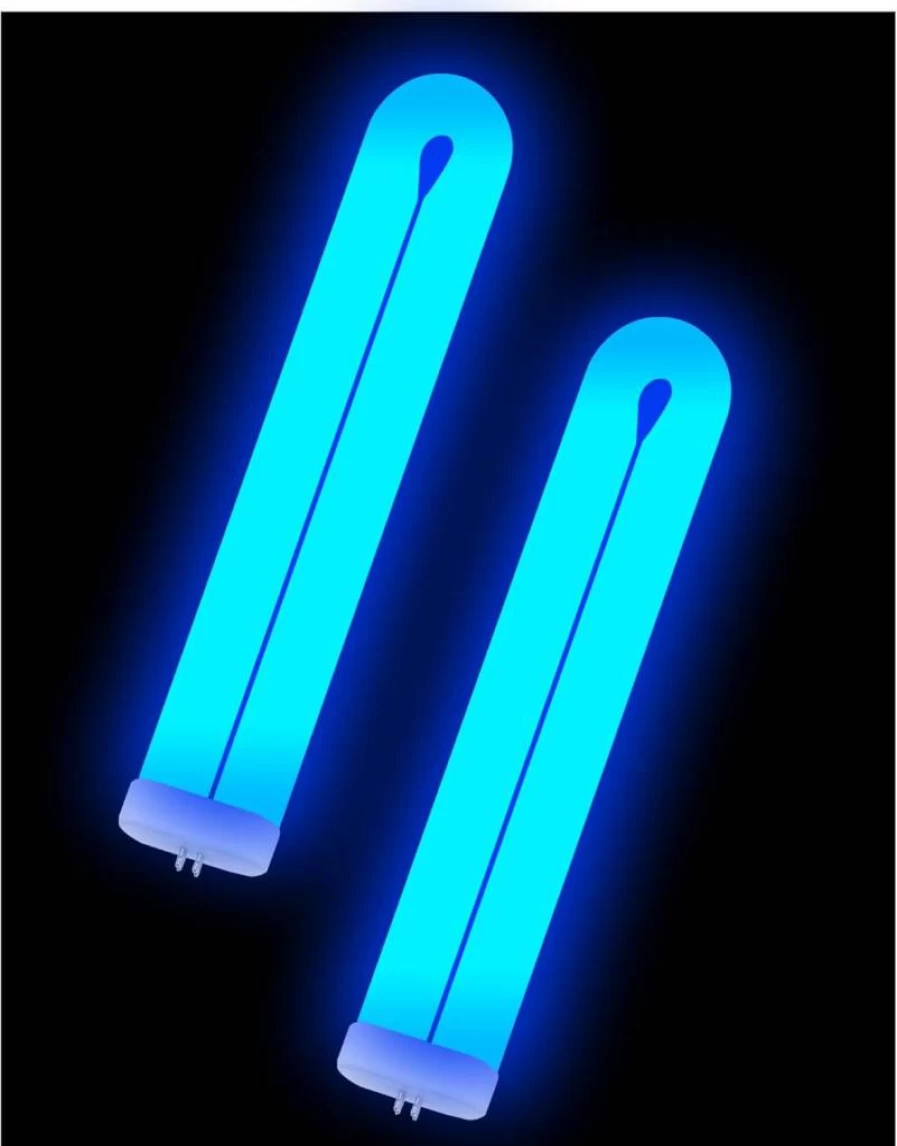 Dichroma 10 Inch Ful32T8/Bl U Type Replacement Bulb - 2 Pack, Compatible with Flowtron BK-40D Bug Zapper, 32W UV Light for Outdoor Mosquito Killer