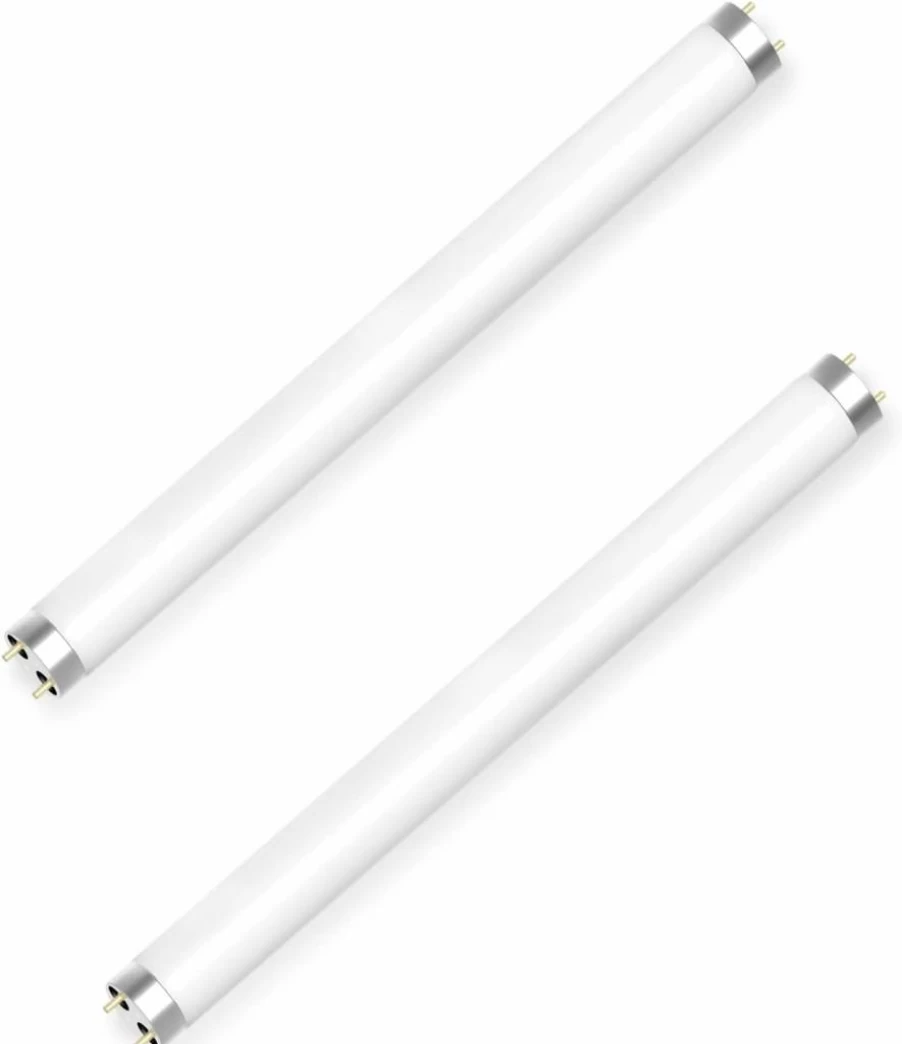 Dichroma 2-Pack 10W Bug Zapper Replacement Bulbs - T8 F10W Light Tubes for Aspectek, Liba 20W Mosquito Zapper Lamps - Indoor Insect Killer Compatible with 20W Bug Zappers