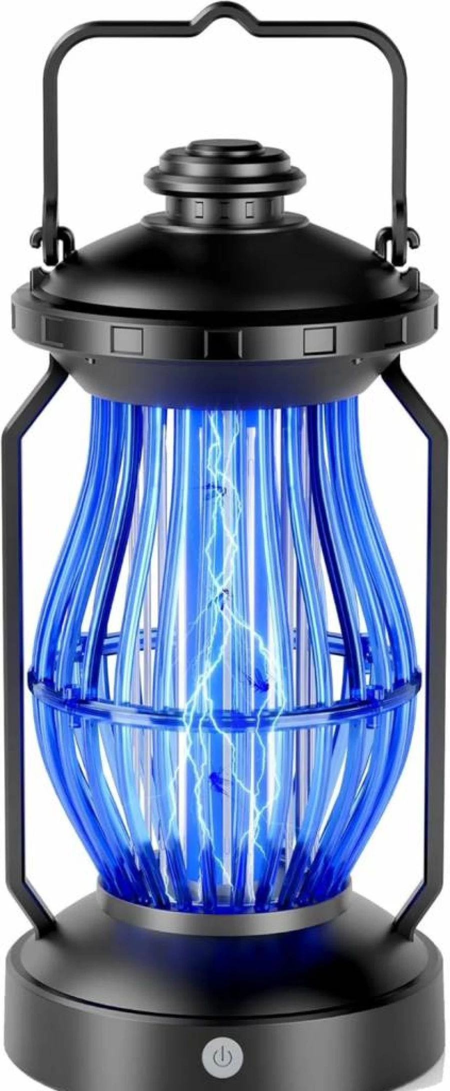 Ejonix Rechargeable Cordless Bug Zapper - Portable Electric Mosquito Killer with Hanging Hook for Indoor & Outdoor Use, Backyard, Patio, Camping LED Light Trap