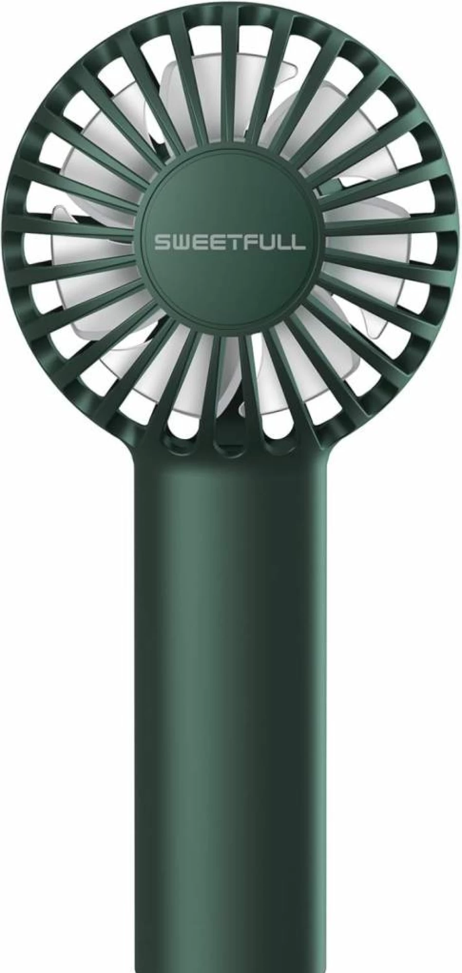 SWEETFULL Mini Handheld Fan - Rechargeable USB Portable Fan with 3 Speed Settings, Cute Compact Design for Women, Girls, and Travel | Personal Cooling Fan for Makeup & Stylish On-the-Go Use