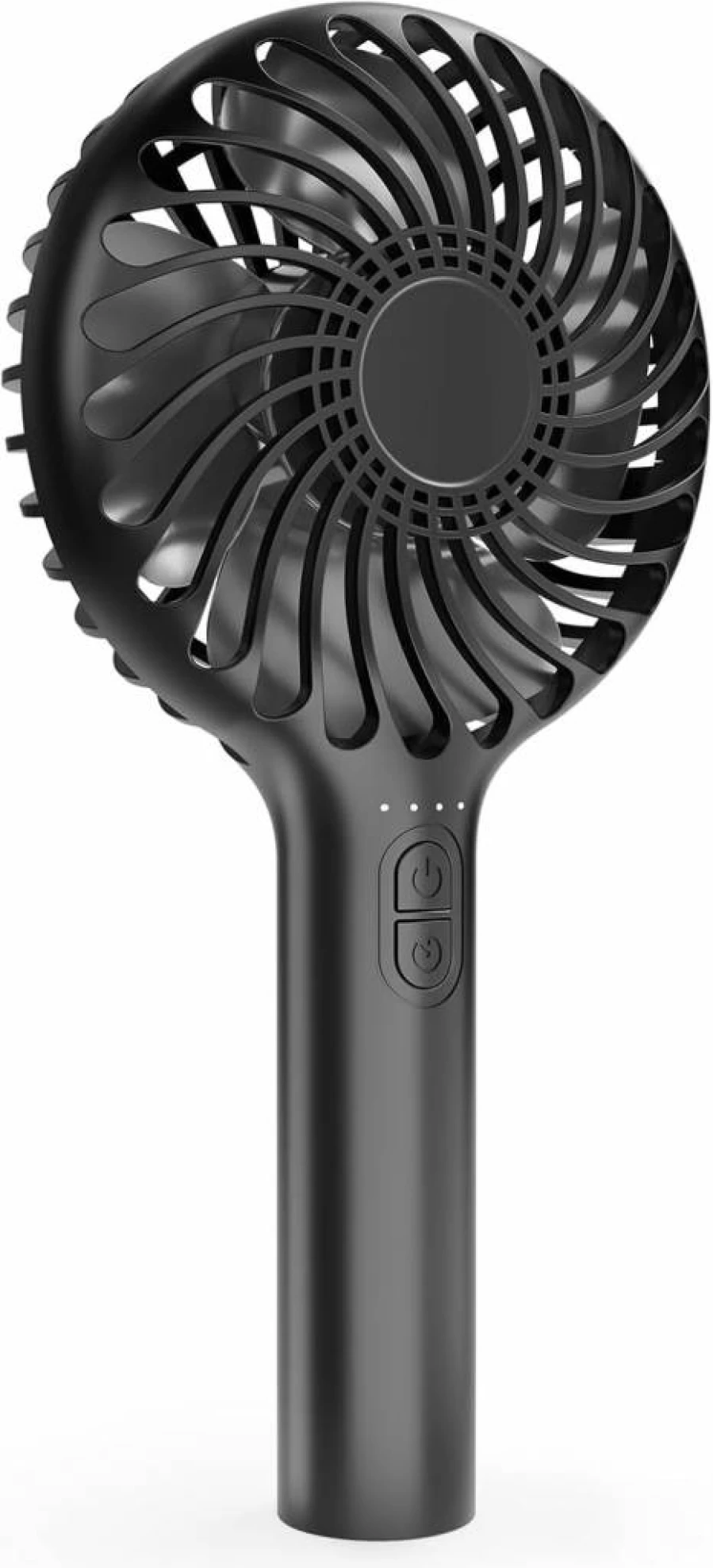 HonHey USB Rechargeable Handheld Fan - Portable Mini Fan with 4 Speed Settings, 3-10 Hours Runtime, for Women, Girls, Kids, Indoor & Outdoor Use