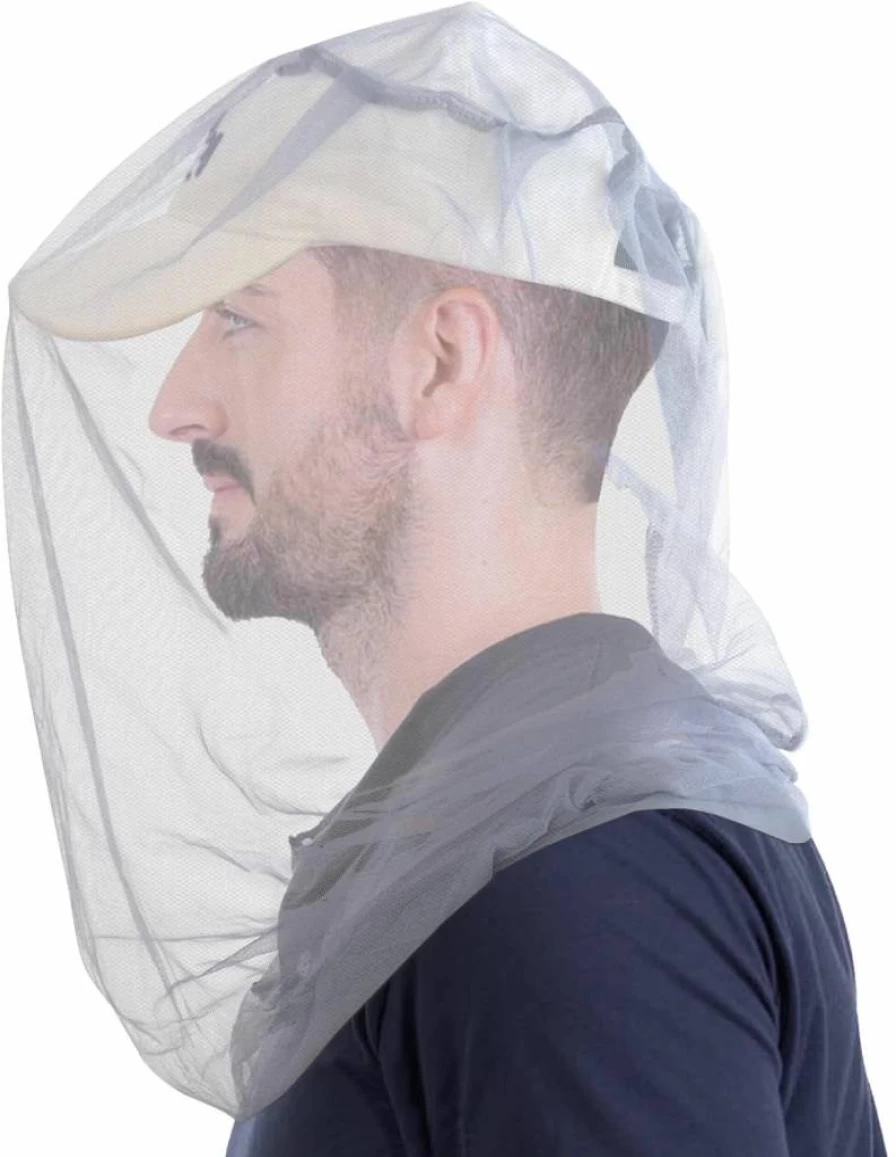 South to East Premium Mosquito Head Net - 2 Pack Ultra Fine Mesh Bug Protection for Camping, Hiking, Fishing & Outdoor Activities - Fits All Hats Men & Women