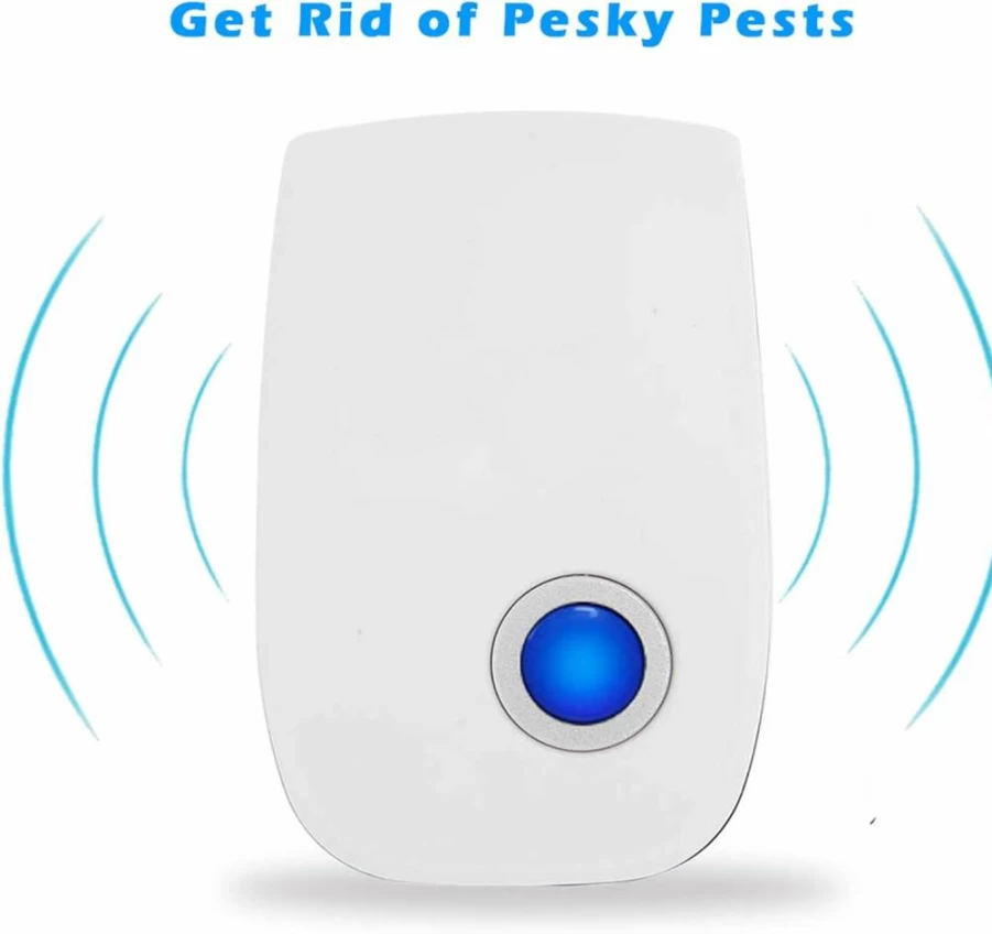 ChienMin Ultrasonic Pest Repeller - 6 Pack for Mice, Roaches, Spiders, Ants, Mosquitoes - Indoor & Outdoor Use in Home, Garage, RV, Hotel - Eco-Friendly Insect Repellent Device